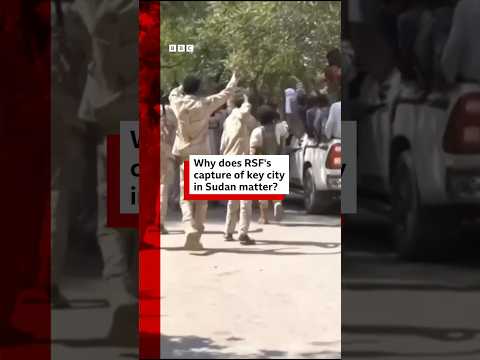 Why does RSF's capture of key city in Sudan matter? #Sudan #BBCNews