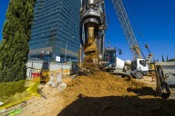 El soterramiento de Castellana Norte duerme de noche y acelera de día: 28 máquinas, 30 pilotes diarios y el despegue del túnel para diciembre