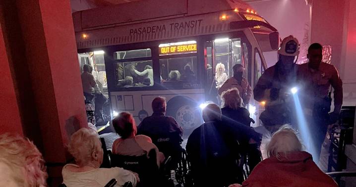 As Eaton Fire roared, Pasadena bus drivers headed to nursing homes to help: 'I looked to my left and it's like hell'