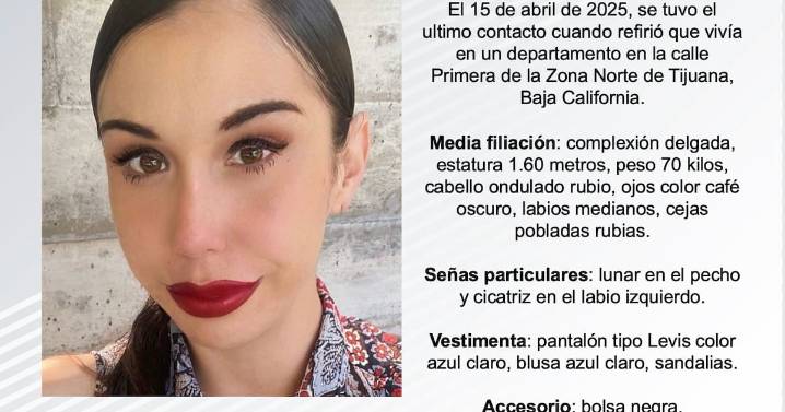 Se busca a Michelle Pedroza Cano de 36 años