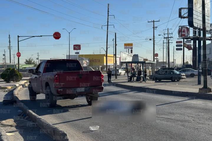 Hombre muere atropellado en la avenida De los Aztecas