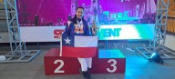 Joven serenense supera cáncer y conquista doble oro en campeonato internacional de karate