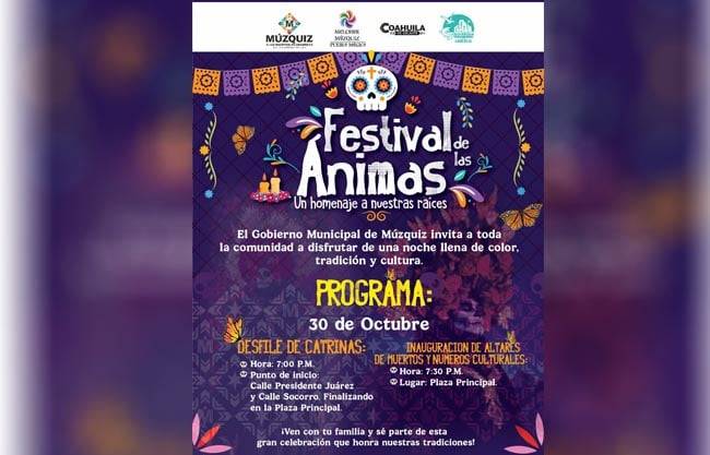 Invita alcaldesa al Festival Ánimas
