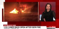 I-24 in Marshall Co. open after semi truck fire