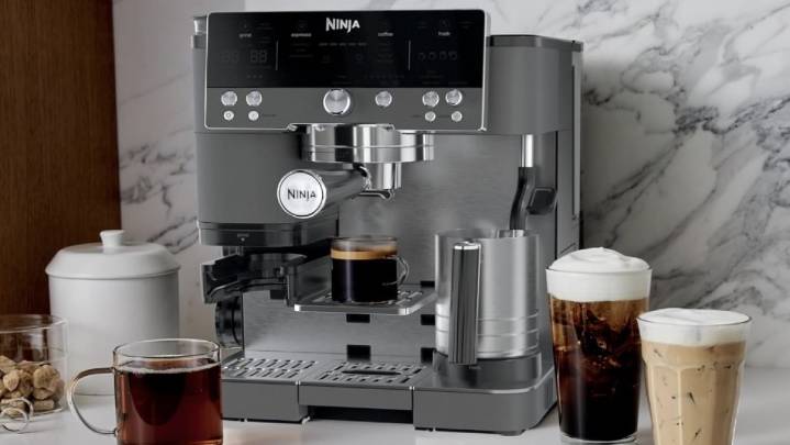 Ninja Lux Cafe espresso machine is $100 off on October Prime Day