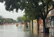 Inundaciones en Georgetown, Carolina del Sur, tras lluvias intensas