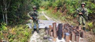 Ejército Nacional destruye fábrica de armas hechizas y explosivos del GAO