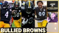 Steelers Bully Browns as O-Line Shuts Down Myles Garrett, Run Game Improves
