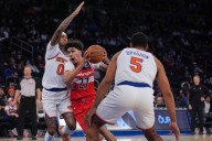 Knicks rest starters, evaluate bench in 120