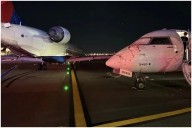 Dos aviones chocaron en el aeropuerto de Nueva York: hay una persona hospitalizada