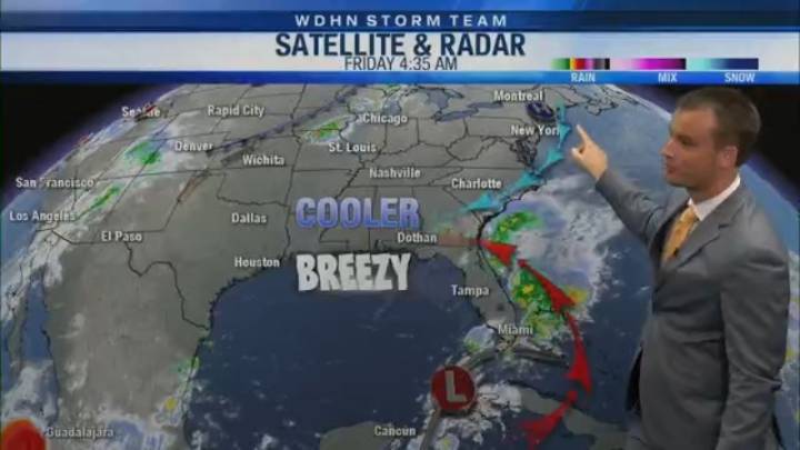 Cooler, comfortable weekend ahead for The Wiregrass
