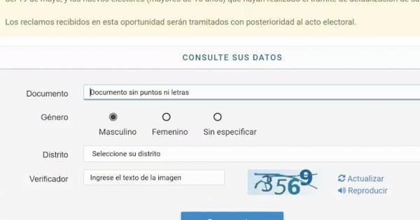 Elecciones 2025: conocé dónde te toca votar en Salta