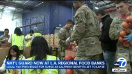 National Guard troops, deployed by Newsom, arrive at LA Regional Food Bank amid government shutdown