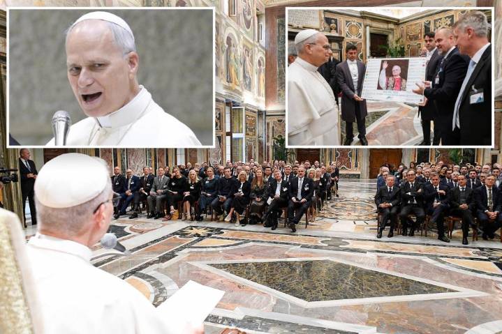 Pope Leo condemns 'clickbait' in Vatican meeting with journalists