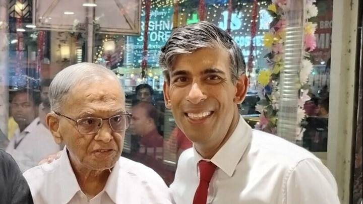 Rishi Sunak ‘trying to impress’ Narayana Murthy? Internet mocks ex