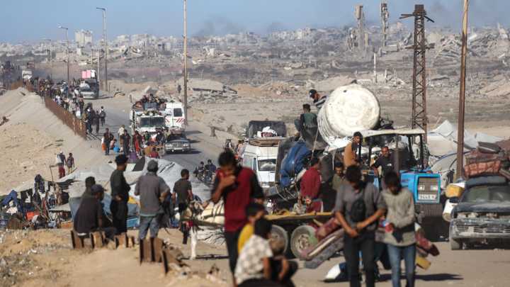 "Zona de potencialmente gran muerte en el futuro": la advertencia de Trump a los palestinos