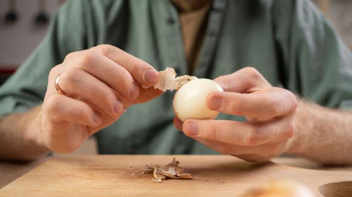 How To Make A Tub Of Egg Salad Without Ever Peeling A Shell