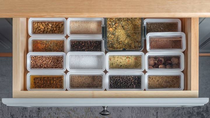 I’m ditching my plastic kitchen storage for Aldi's stylish bamboo organizer