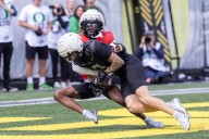 Oregon receiver Kyler Kasper out of the season, defensive back Daylen Austin questionable against Indiana