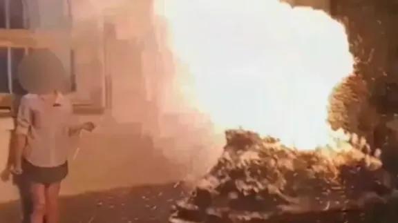 Tragedia en feria de ciencias: explosión de un ‘volcán’ deja dos personas graves y varios heridos en Pergamino