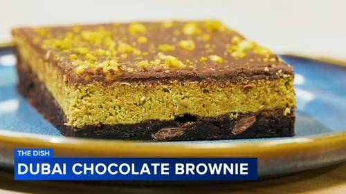 The Dish: Dubai chocolate brownie recipe from Haraz Coffee House in Fishtown Philadelphia