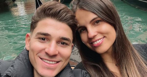 Así entrena la novia de Julián Álvarez en su séptimo mes de embarazo