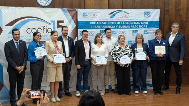 Confío reconoce a 58 OSC por buenas prácticas y transparencia