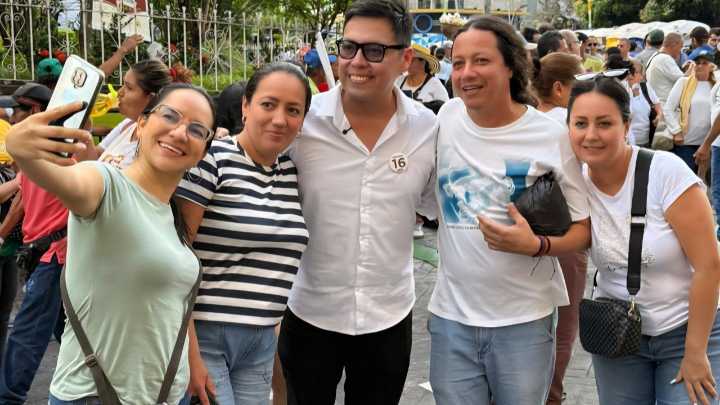 Wally Opina, el influencer boyacense que se perfila como una de las principales cartas del Pacto Histórico al Senado #Tolditos7días