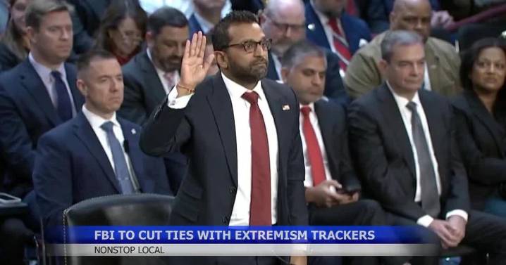 FBI Director Kash Patel cuts ties with extremism tracking groups