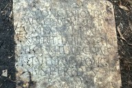 Ancient Roman tablet, thought long lost, turns up in New Orleans backyard