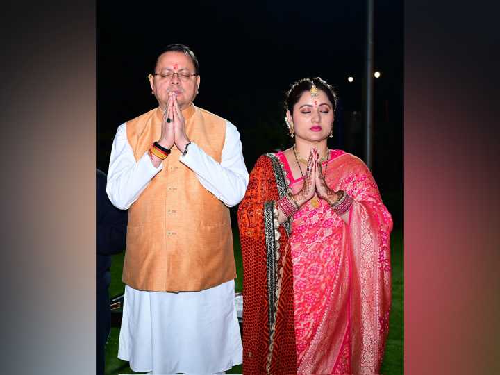 Uttarakhand CM Pushkar Dhami extends Karva Chauth greetings