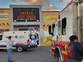 Movilización en DHL de Plaza Cristal por paquete sospechoso que causó intoxicación leve