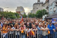 A dos años del ataque a Hamas. Familiares de los argentinos secuestrados reclaman su regreso con un abrazo simbólico