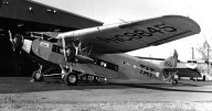A Look Back • Coast-to-coast airline service had a local stop