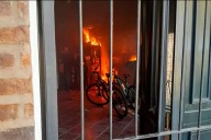 Dejó el fuego prendido tras un asado familiar y provocó un incendio en la vivienda