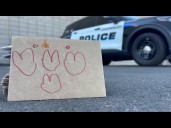 Chandler officers receive messages of support from kindergartners