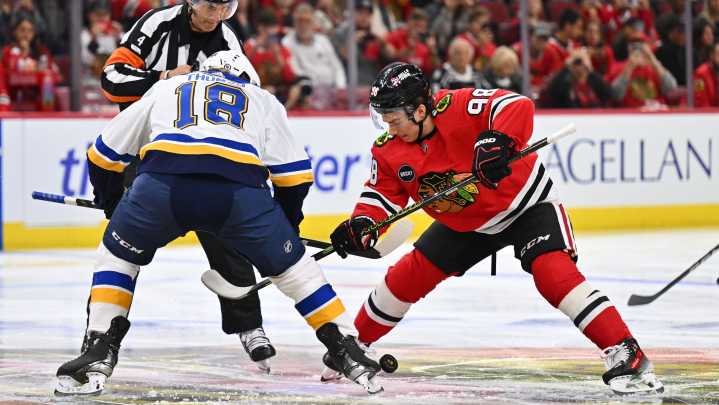 Blackhawks at Blues odds, picks and predictions