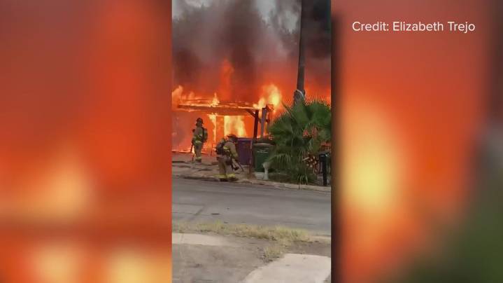 San Antonio neighborhood rushes to help family after devastating house fire