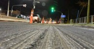 El "rastrillado" que complica el tránsito en avenida del Fundador