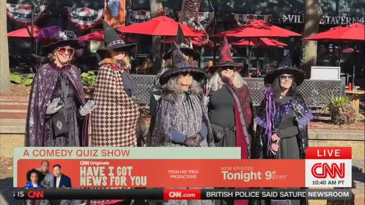 Nation’s Witch Capital Rallies During Government Shutdown During Spooky Season