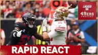 RAPID REACT: San Francisco 49ers THUMPED by the Houston Texans 26