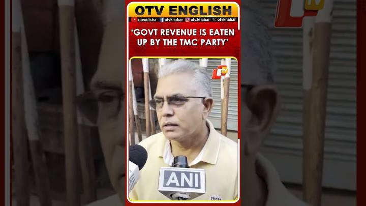 BJP Leader Dilip Ghosh Criticises West Bengal Government Over Rising Loans