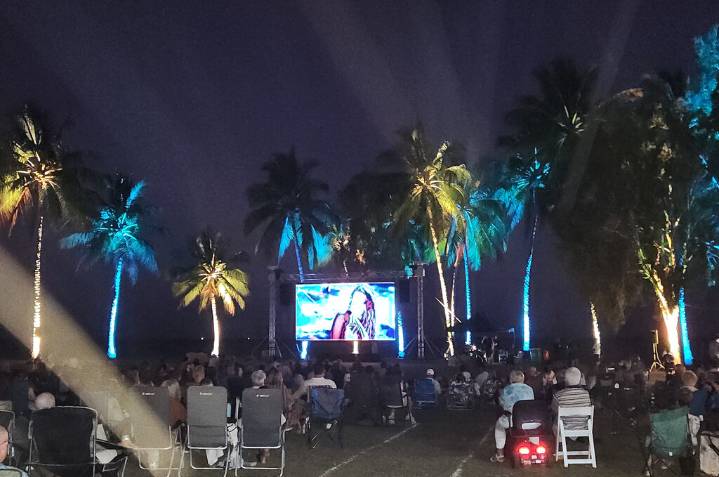 Big screen comes alive at Port Shorts