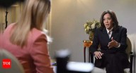 Kamala Harris says 'I am not done' on a question on White House getting a woman president