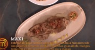 “La bondiola de Wanda”: Maxi López presentó un particular plato en MasterChef
