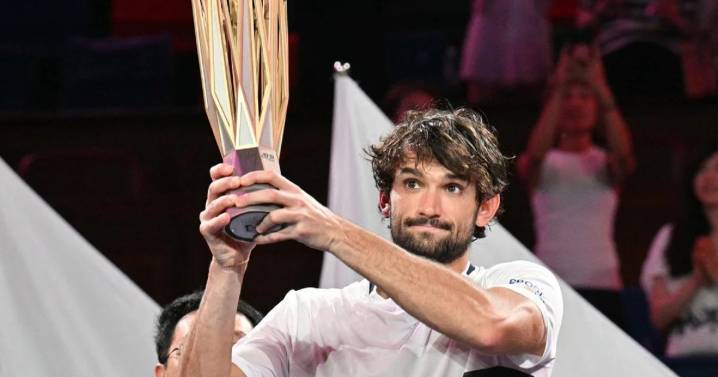 Valentin Vacherot hizo historia: ganó el Masters 1000 de Shanghai y es el campeón con el ranking más bajo