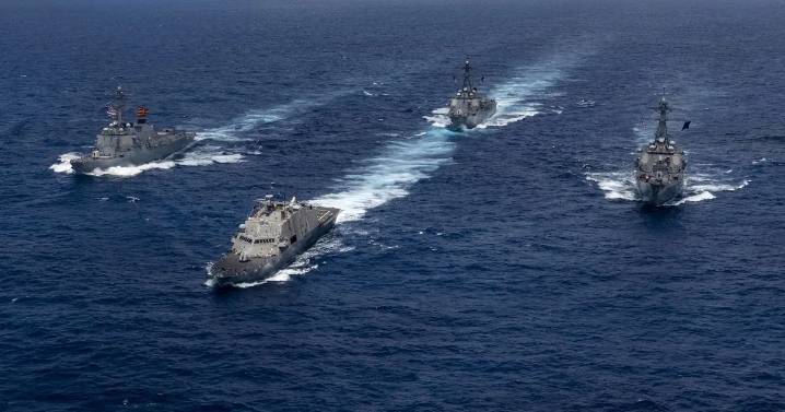 Fuerzas estadounidenses refuerzan presencia en el Caribe