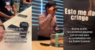“Se pusieron playeras con su cara y frases icónicas atrás”: Trabajadores sorprenden a su jefe con una broma de cumpleaños