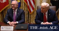 Sorry, China: Albanese and Rudd work up new tech deal for Trump