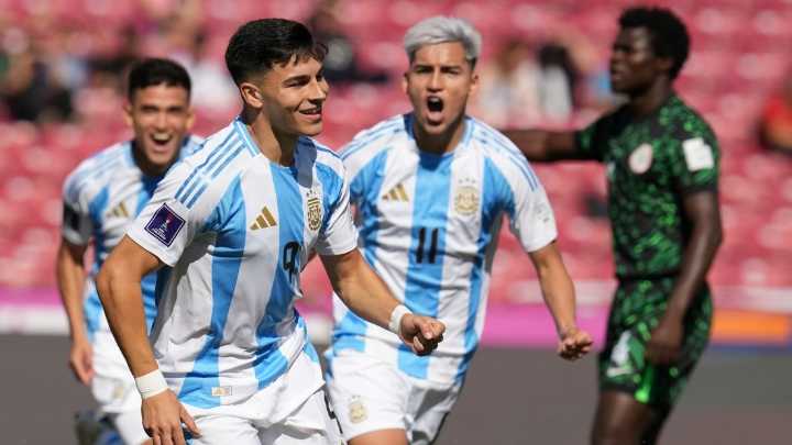 Con goles de Sarco y Carrizo, Argentina vence a Nigeria en el Sub